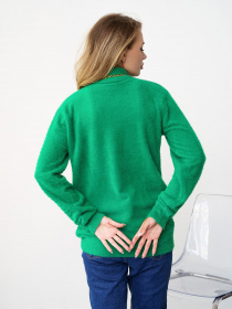 Свитер ISSA Plus модель WN20-347_green Фото