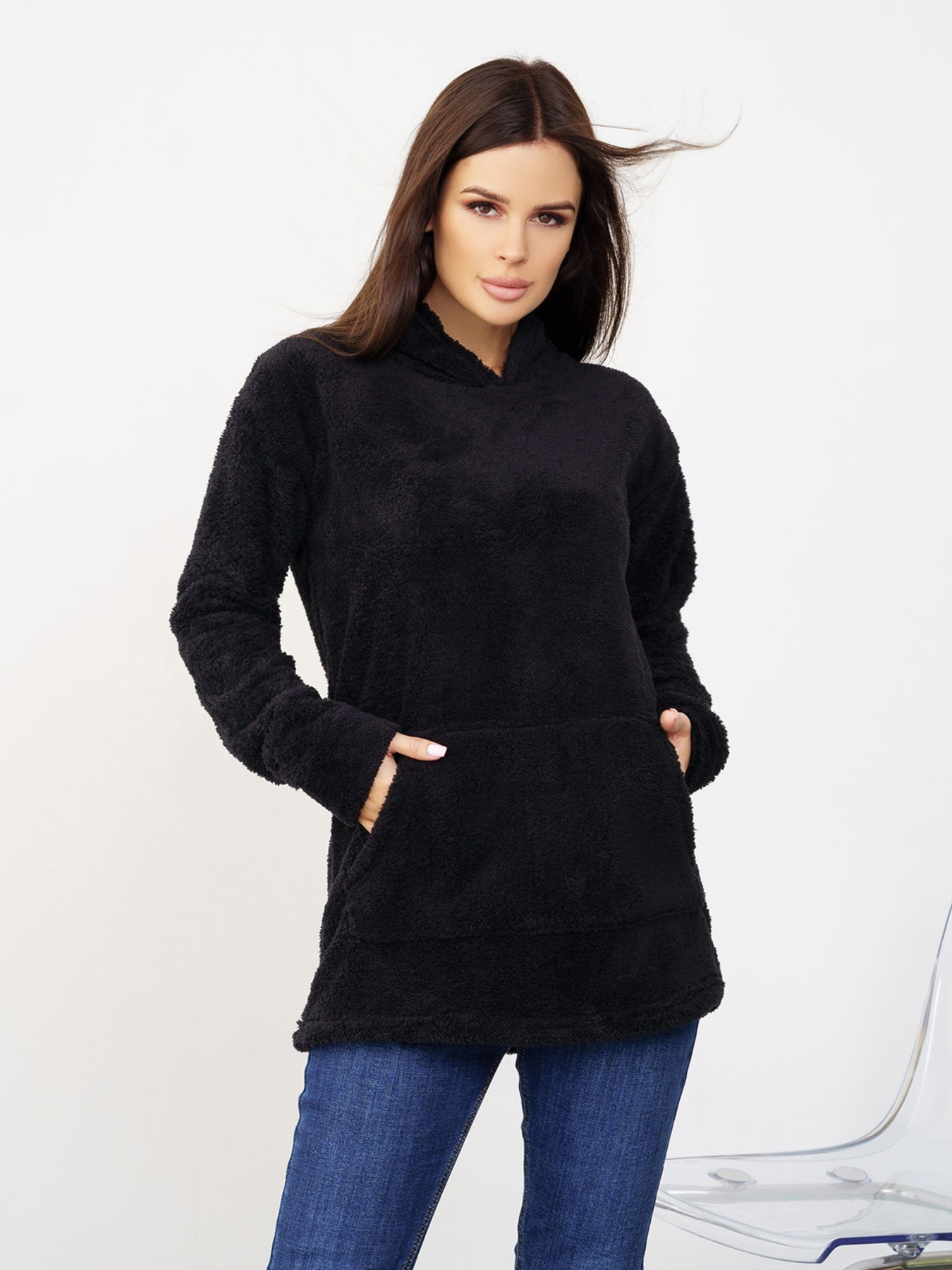 Худи ISSA Plus модель WN20-350_black Фото