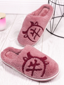 Тапки ISSA Plus модель OB3-07_darkpink Тапки ISSA Plus модель OB3-07_darkpink Фото