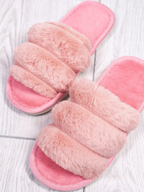 Тапки ISSA Plus модель OB3-08_pink Тапки ISSA Plus модель OB3-08_pink Фото