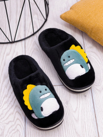 Тапки ISSA Plus модель OB3-09_black Фото