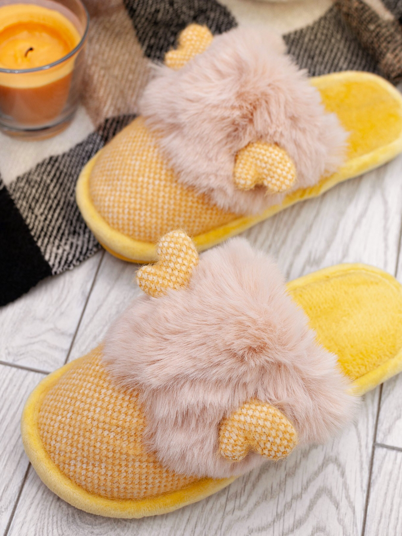 Тапки ISSA Plus модель OB3-11_yellow Фото