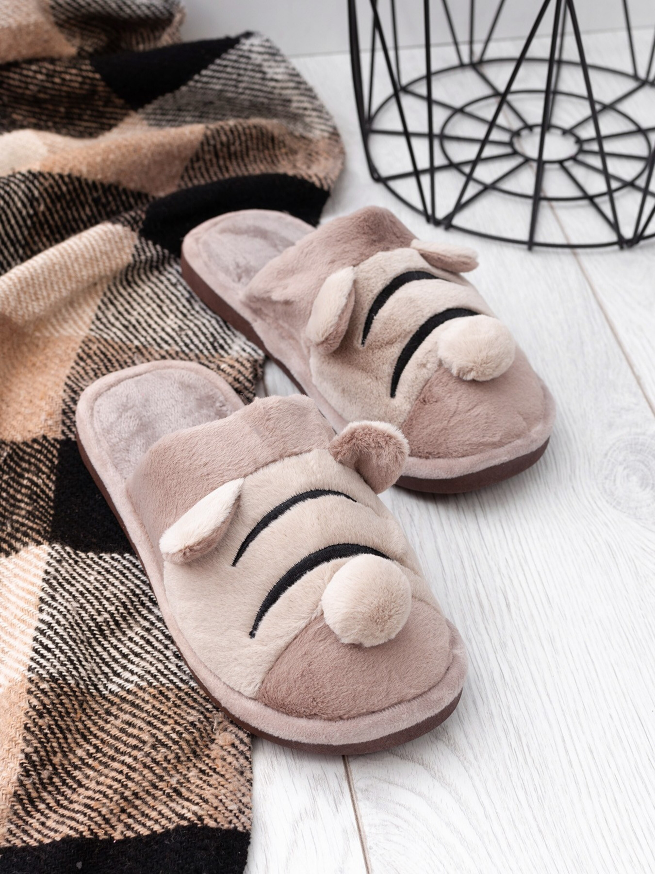 Капці ISSA Plus модель OB3-12_brown Фото