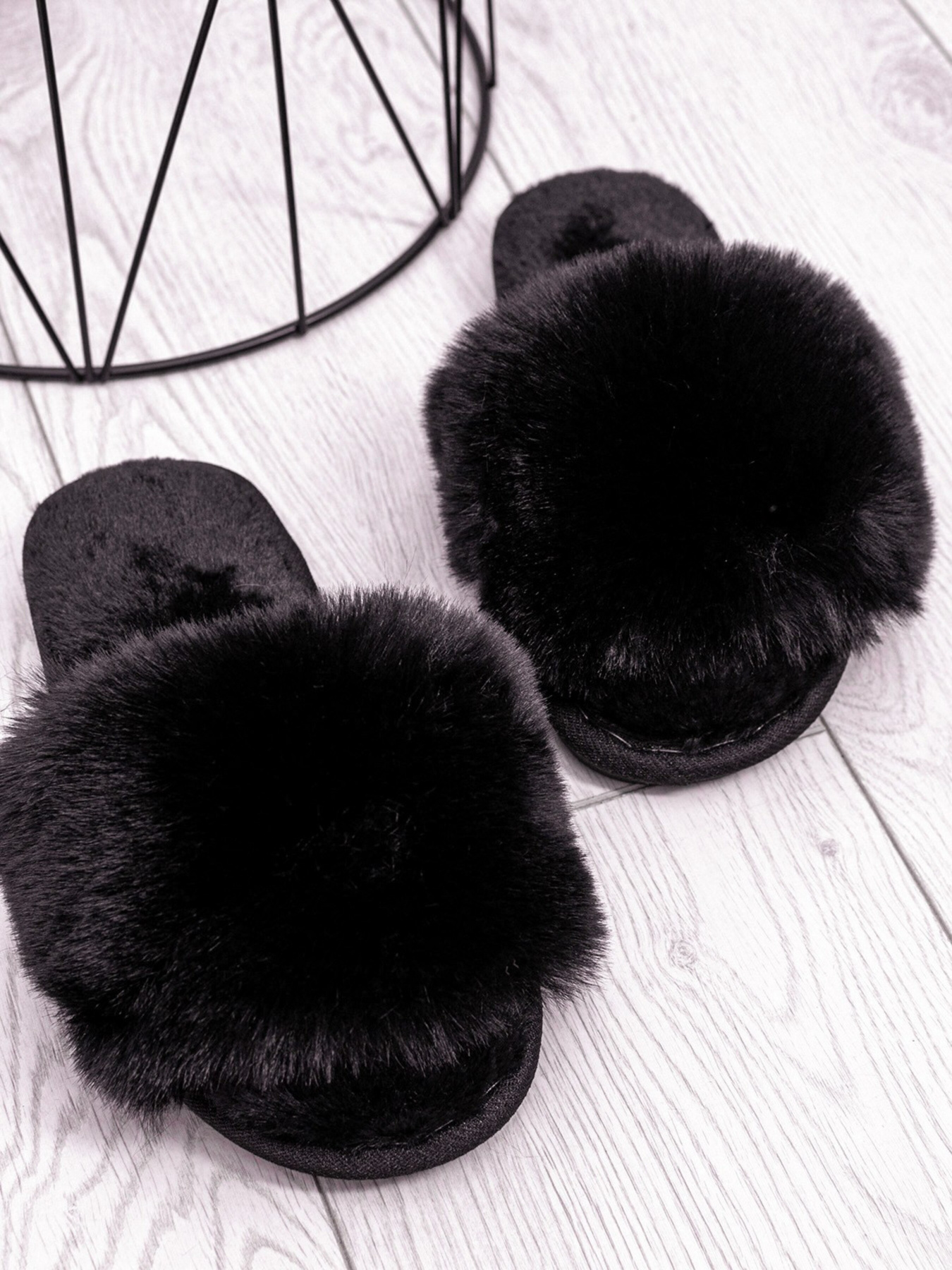 Капці ISSA Plus модель OB3-14_black Капці ISSA Plus модель OB3-14_black Фото