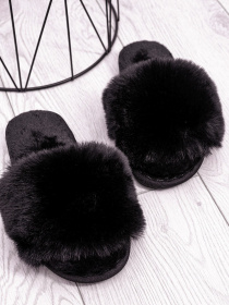 Капці ISSA Plus модель OB3-14_black Капці ISSA Plus модель OB3-14_black Фото