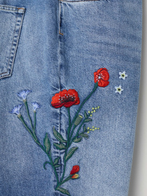 Прямые джинсы H&M модель 48239 Фото