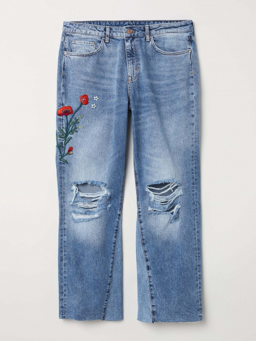 Прямые джинсы H&M модель 48239 Фото