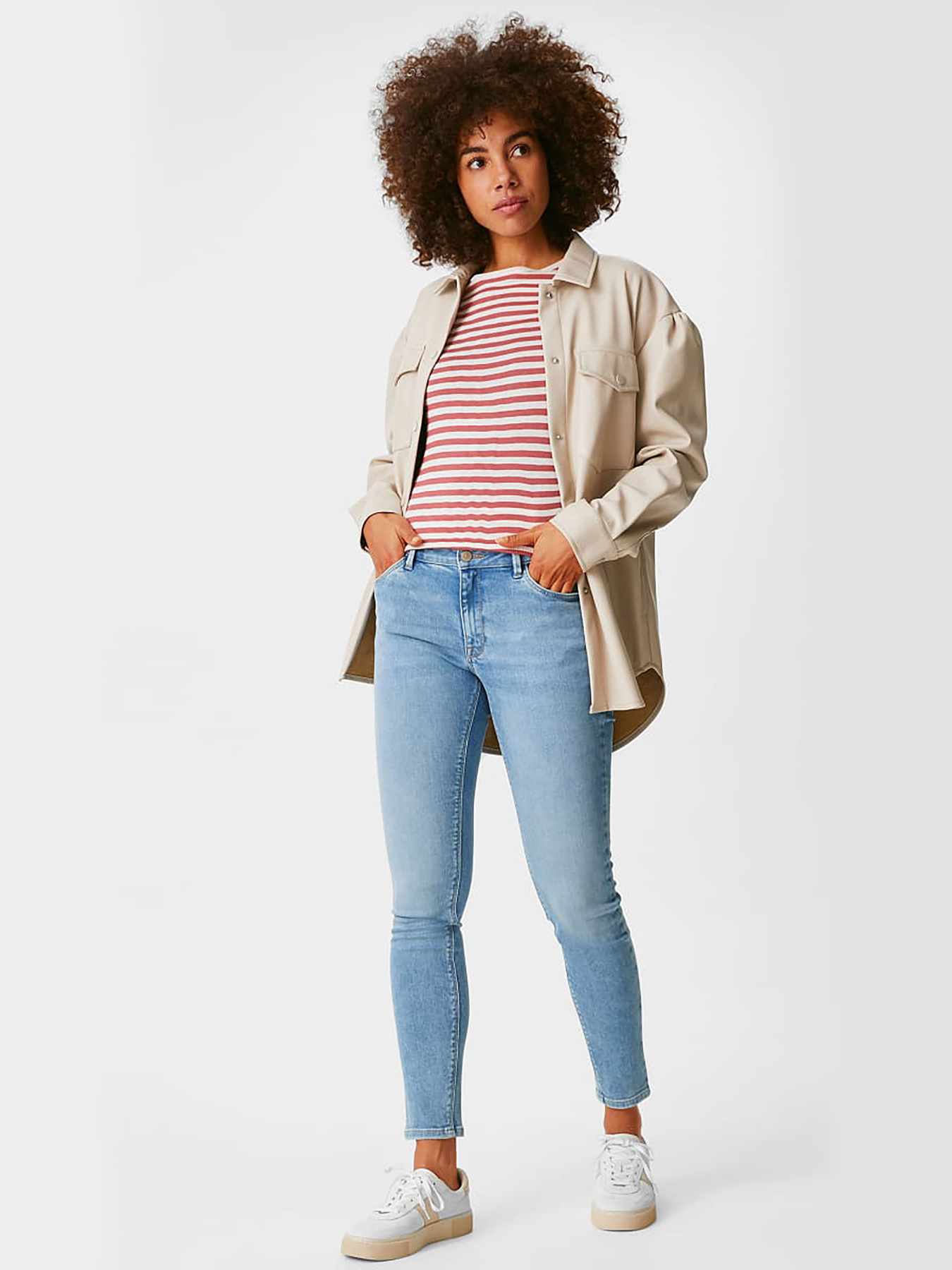 Скинни джинсы C&A модель 66801 Скинни джинсы C&A модель 66801 Фото