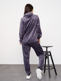 Повседневный костюм ISSA Plus модель 13558_grey Повседневный костюм ISSA Plus модель 13558_grey Фото