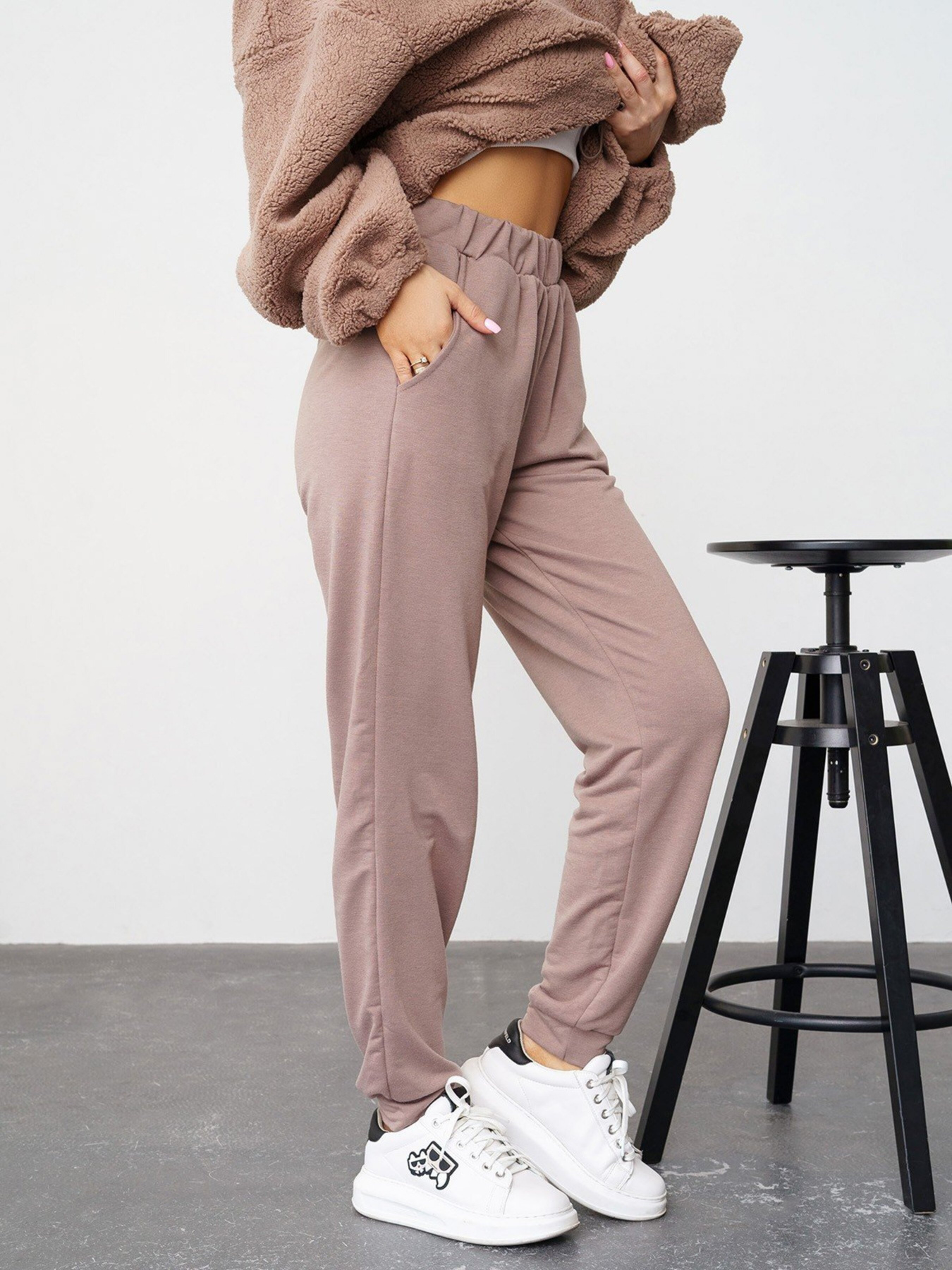 Спортивні штани ISSA Plus модель 13567_beige Фото