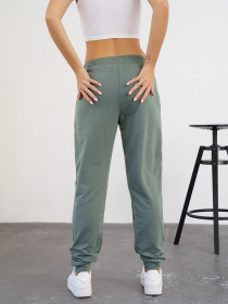 Спортивні штани ISSA Plus модель 13567_olive Фото