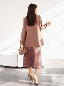 Костюм ISSA Plus модель 13582_brown Фото