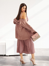 Костюм ISSA Plus модель 13582_brown Фото