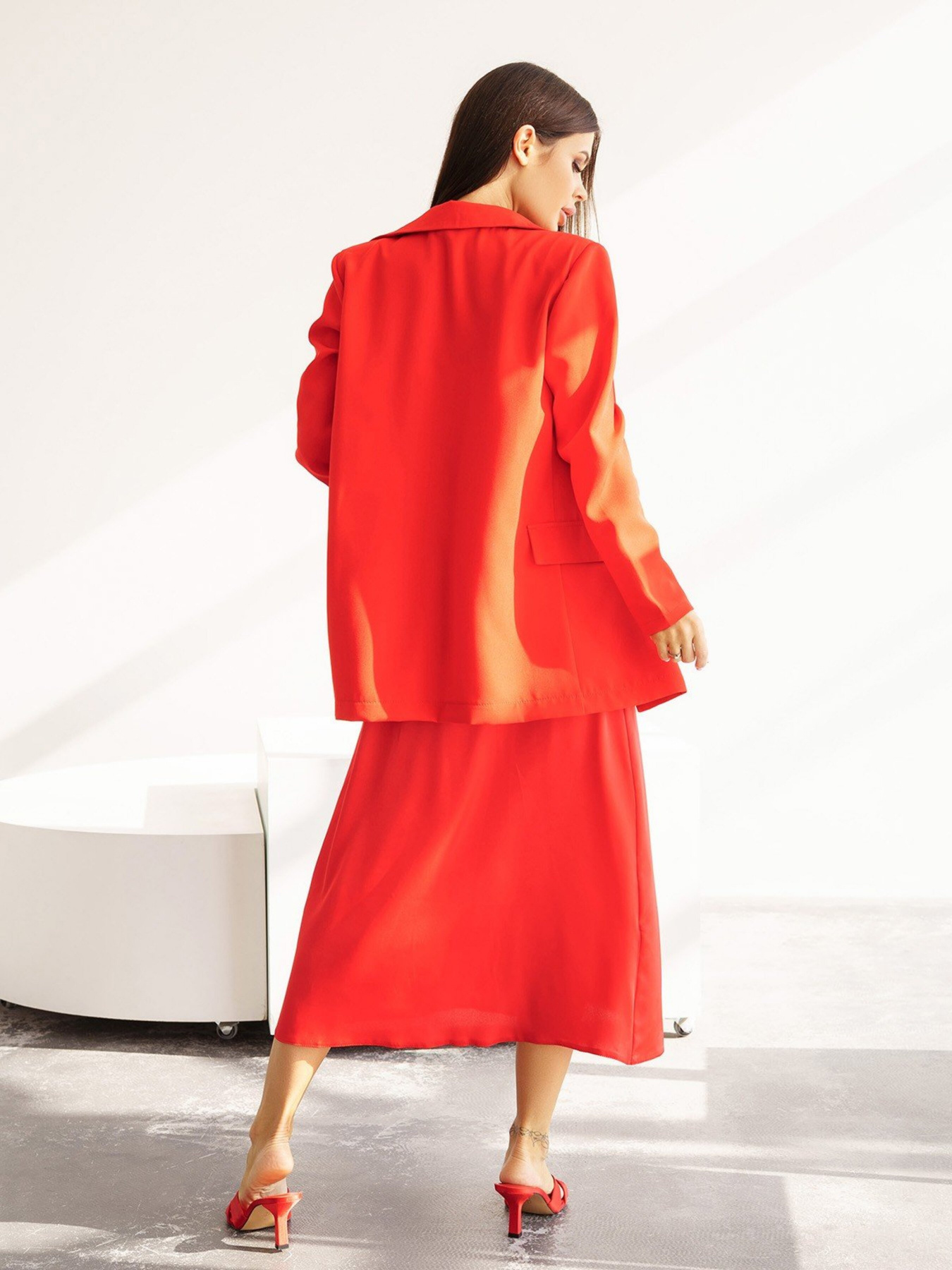 Костюм ISSA Plus модель 13582_red Фото