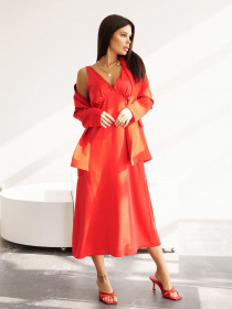 Костюм ISSA Plus модель 13582_red Фото