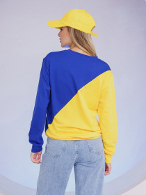 Свитшот ISSA Plus модель 13499A_yellowblue Фото