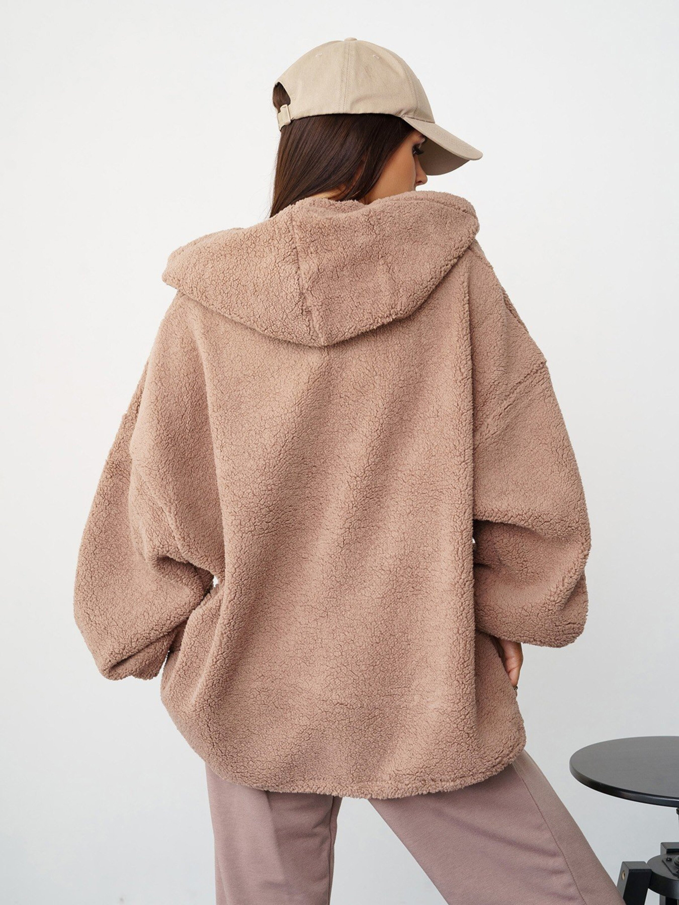 Худи ISSA Plus модель 13580_pink Фото