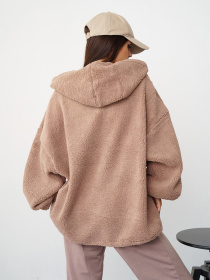 Худи ISSA Plus модель 13580_pink Худи ISSA Plus модель 13580_pink Фото