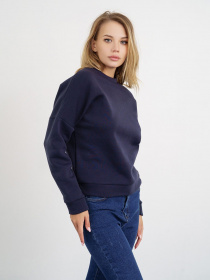 Свитшот ISSA Plus модель SA-428_darkblue Фото