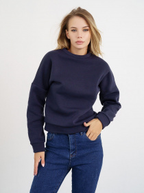Свитшот ISSA Plus модель SA-428_darkblue Фото