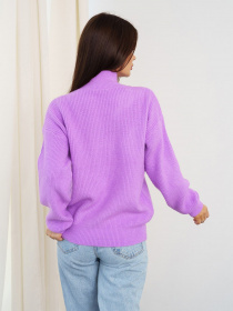 Свитер ISSA Plus модель WN20-322_lilac Фото