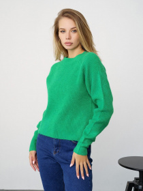 Свитер ISSA Plus модель WN20-326_green Фото