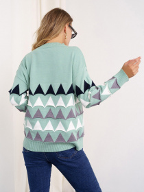 Джемпер ISSA Plus модель WN20-328_mint Джемпер ISSA Plus модель WN20-328_mint Фото