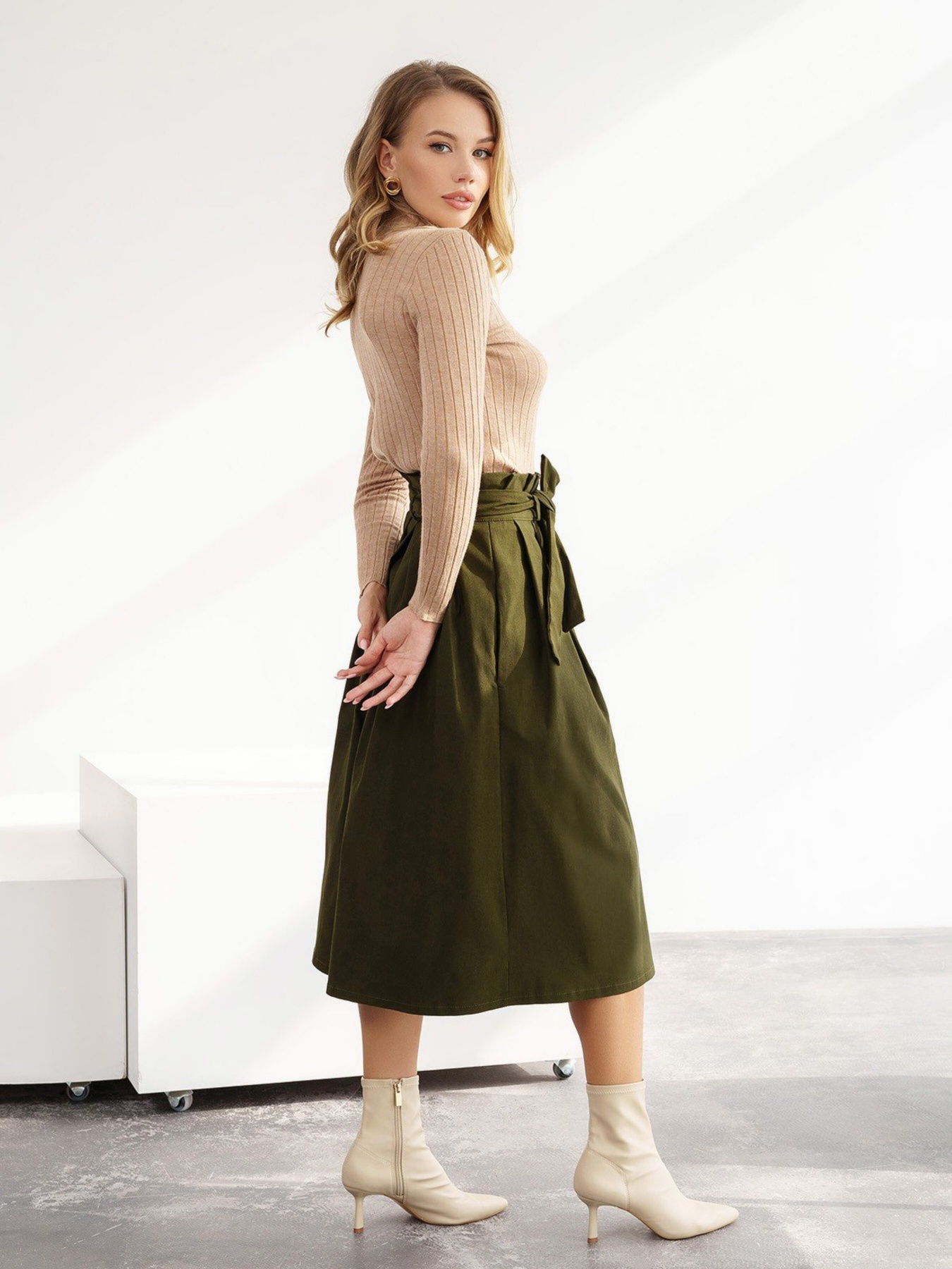 Водолазка ISSA Plus модель WN20-329_beige Фото