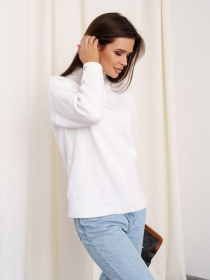 Свитер ISSA Plus модель WN20-330_white Фото