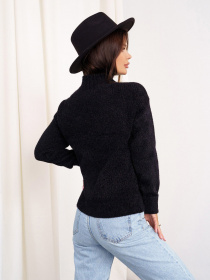 Свитер ISSA Plus модель WN20-330_black Фото