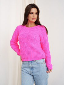 Джемпер ISSA Plus модель WN20-336_raspberry Фото