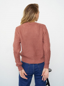 Джемпер ISSA Plus модель WN20-337_darkpink Джемпер ISSA Plus модель WN20-337_darkpink Фото