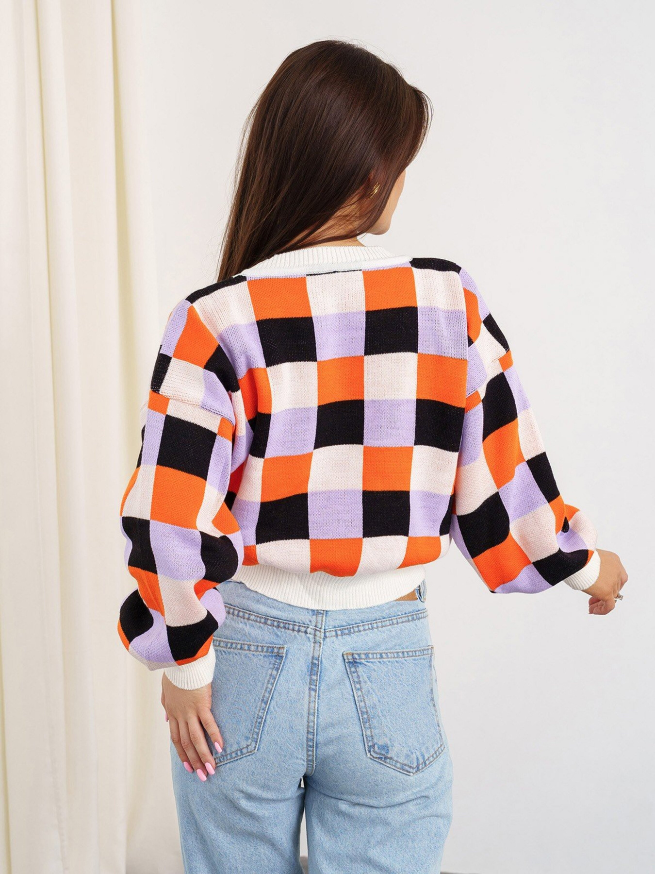 Джемпер ISSA Plus модель WN20-342_multicolor Фото