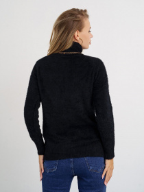 Свитер ISSA Plus модель WN20-344_black Фото