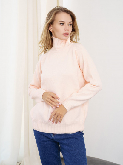 Светр ISSA Plus модель WN20-345_pink - фото