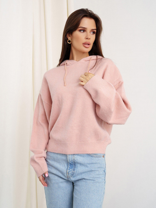 Свитер ISSA Plus модель WN20-349_pink Фото