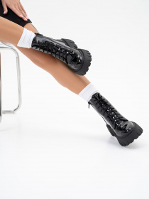 Ботинки ISSA Plus модель OB2-130_black Фото