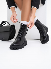 Ботинки ISSA Plus модель OB2-137_black Фото
