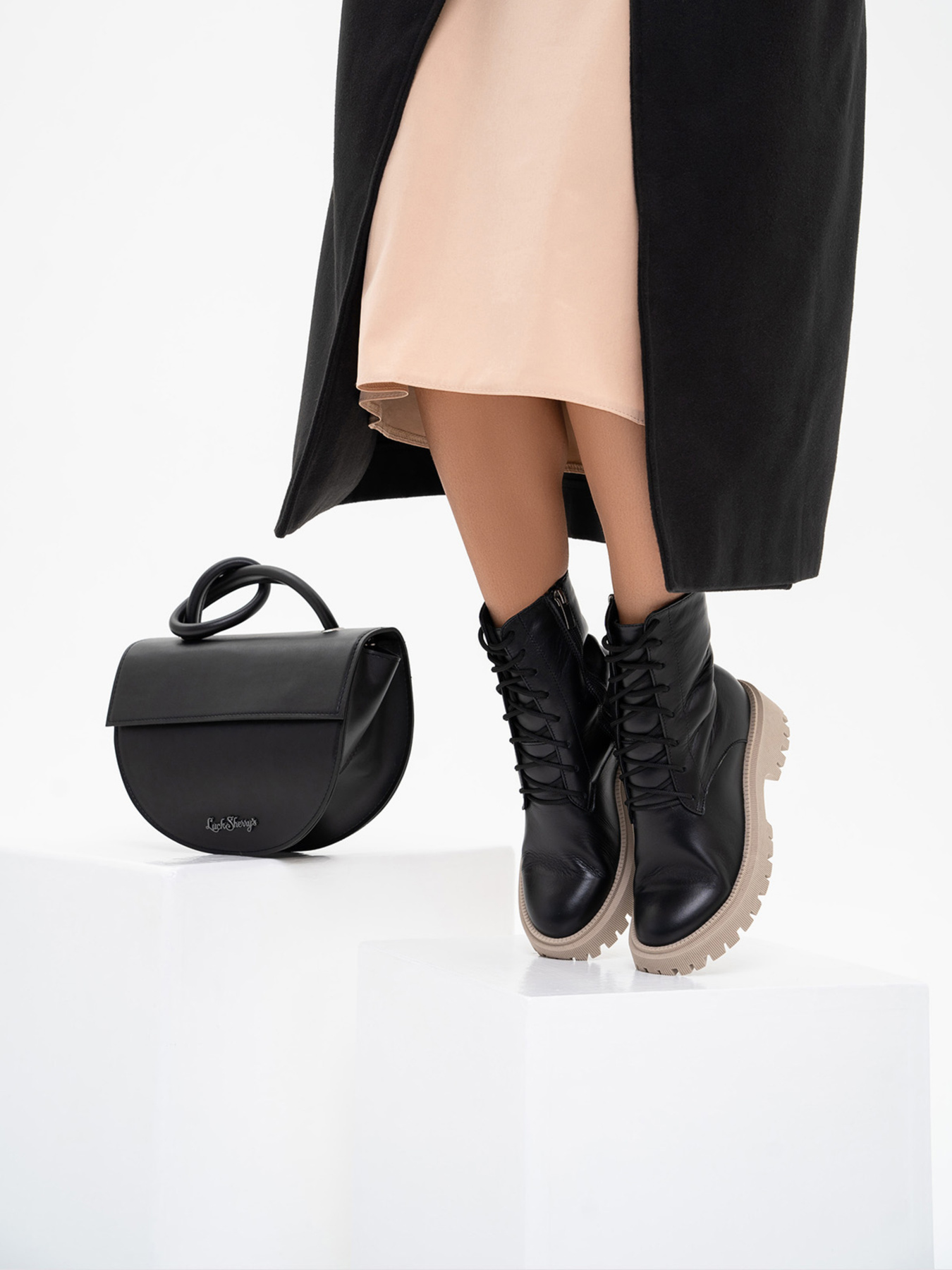 Ботинки ISSA Plus модель OB2-138_black Фото