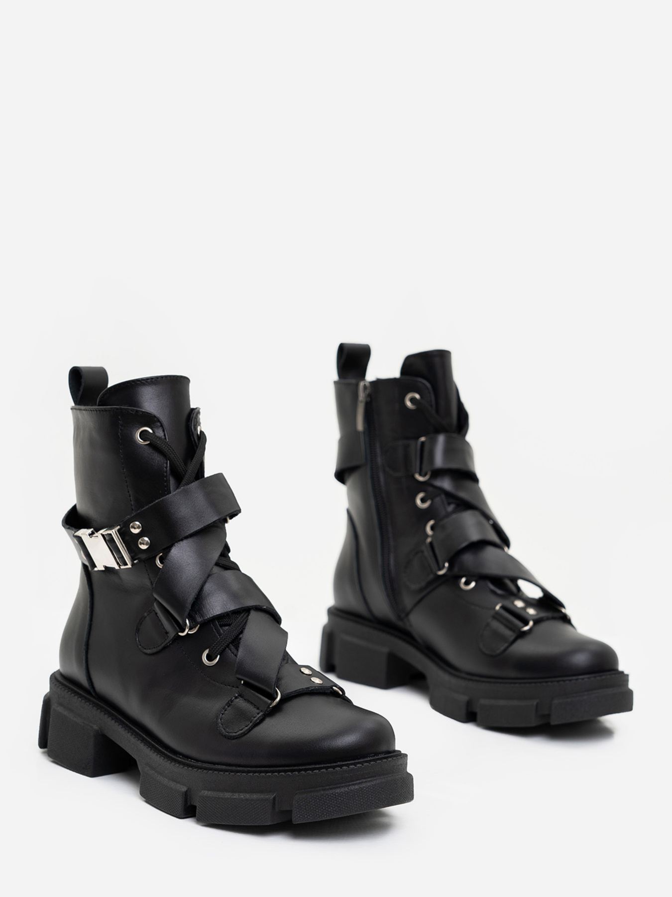 Ботинки ISSA Plus модель OB2-139_black Фото