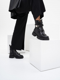 Ботинки ISSA Plus модель OB2-139_black Фото