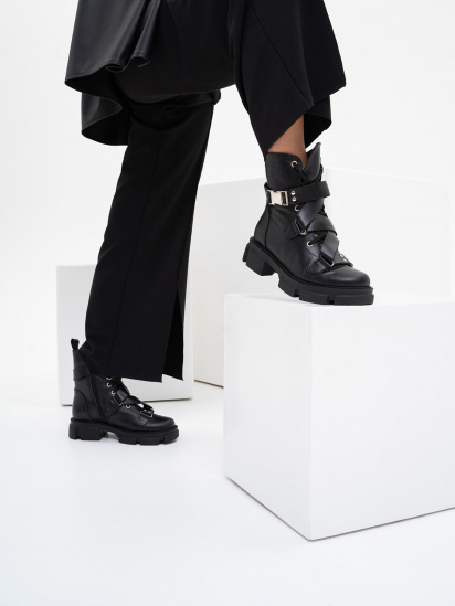 Черевики ISSA Plus модель OB2-139_black — фото 6 - INTERTOP