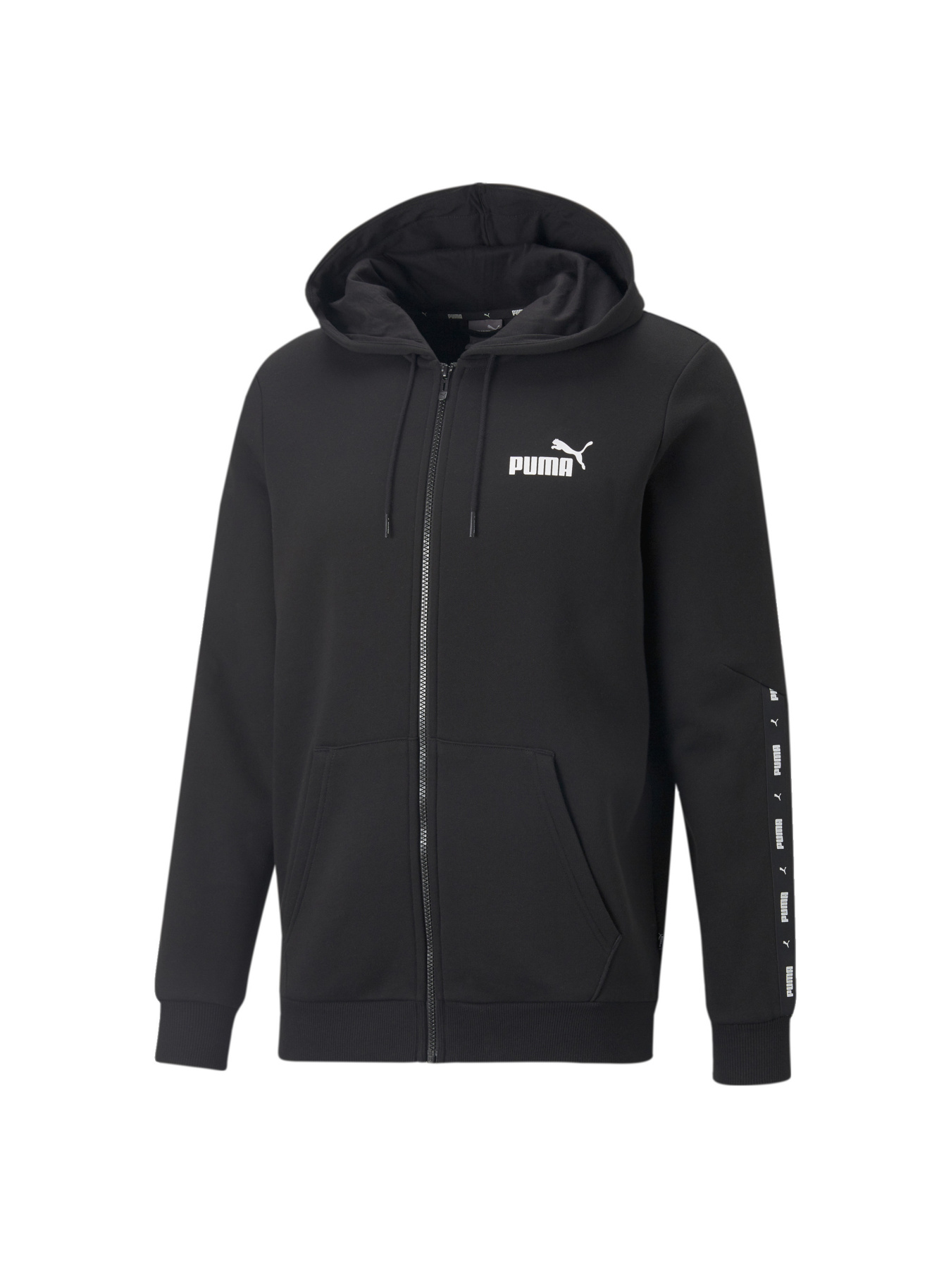 Спортивна кофта PUMA Ess+ Tape Full-zip Hoodie модель 670270 Фото