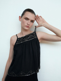 Майка ZARA модель 65631 Майка ZARA модель 65631 Фото