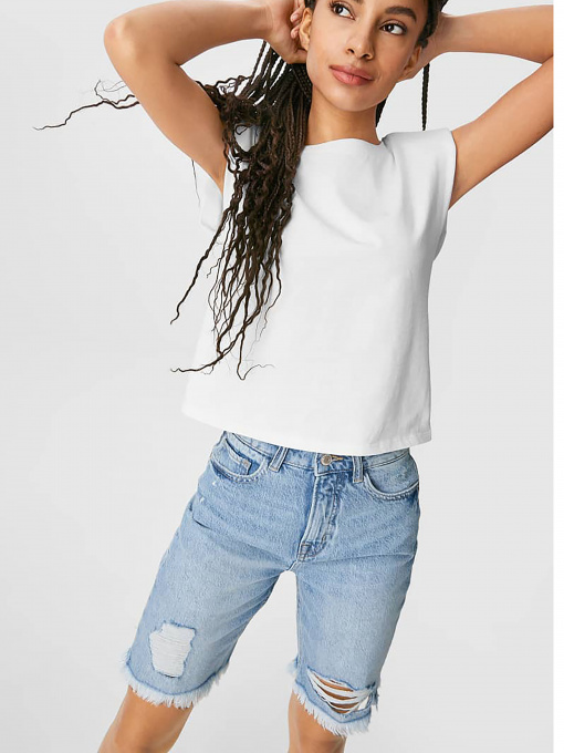 Джинсовые шорты C&A модель 66743 Фото