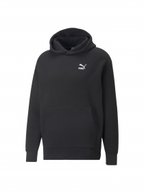 Свитшот PUMA Classics Quilted Hoodie модель 535600 Фото