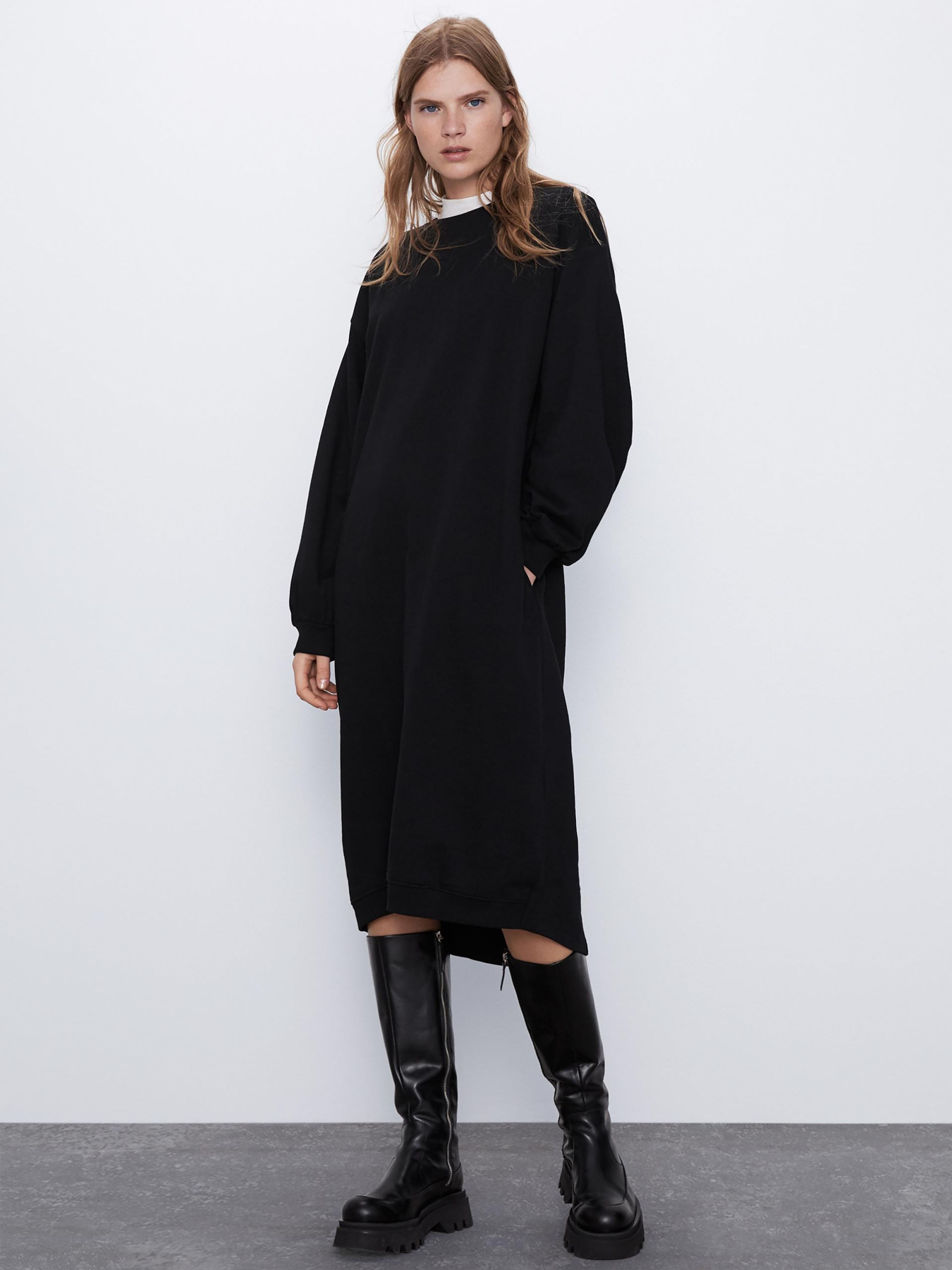 Платье миди ZARA модель 65015 Фото