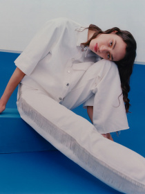 Прямые джинсы ZARA модель 65417 Фото