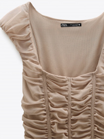 Платье мини ZARA модель 65580 Платье мини ZARA модель 65580 Фото