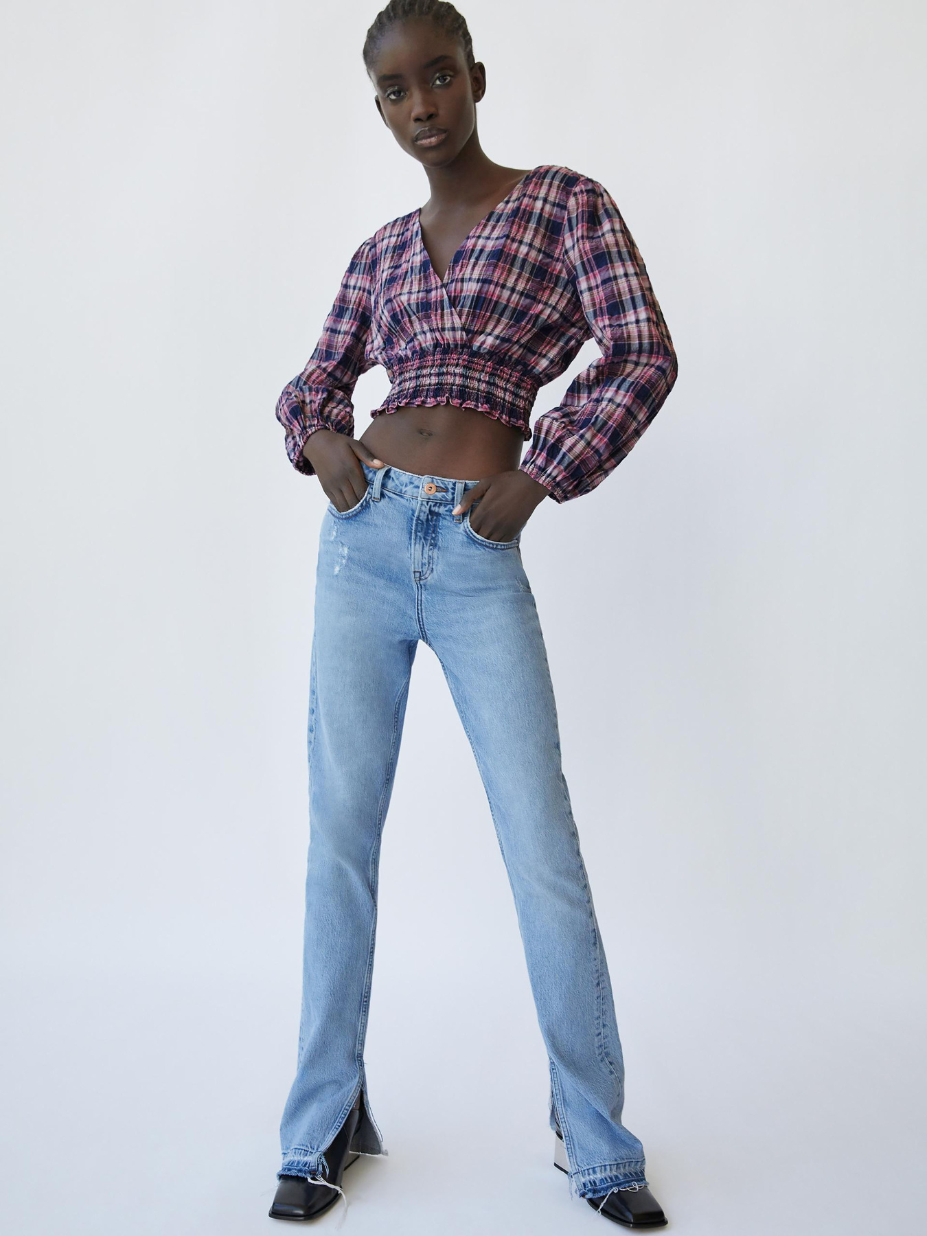 Блуза ZARA модель 65189 Фото